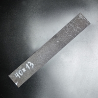 Заготовка для ножа из листовой стали 40х13 размеры: 200х40х5 мм.